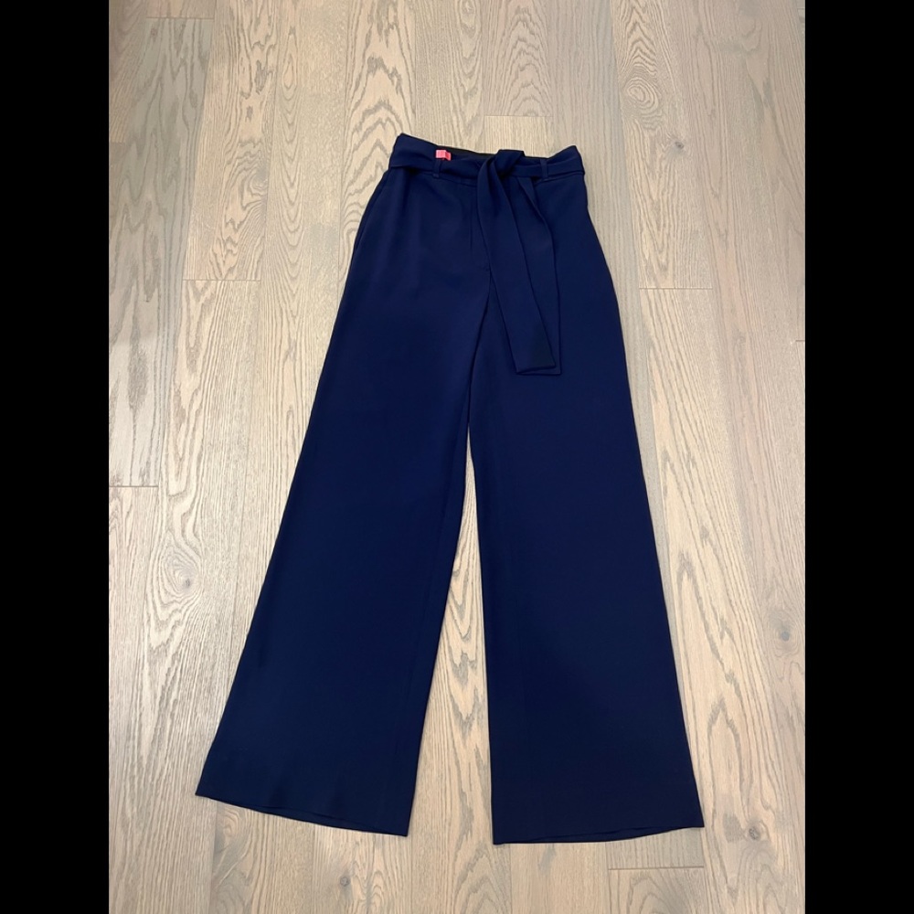 Aritzia - navy blue wide leg pant
